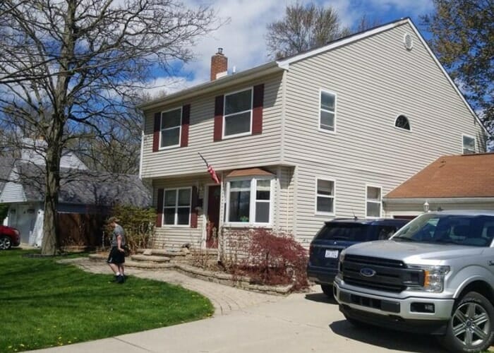 Insulated vinyl siding upgrade
